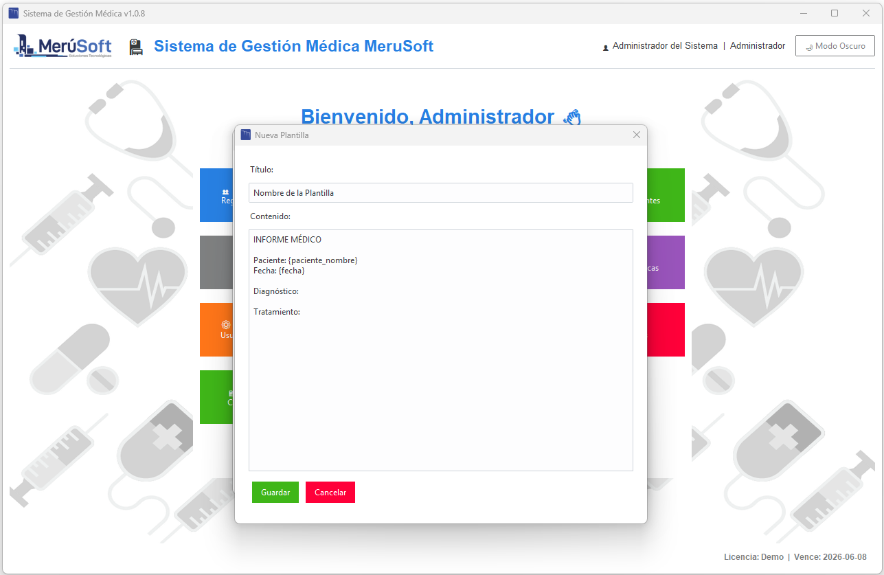 Informe Médico Manual