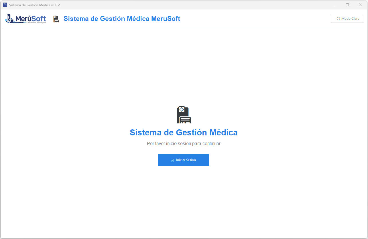 Sistema en Modo Claro