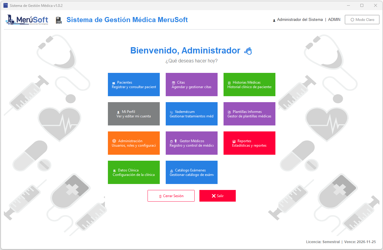 Dashboard Principal